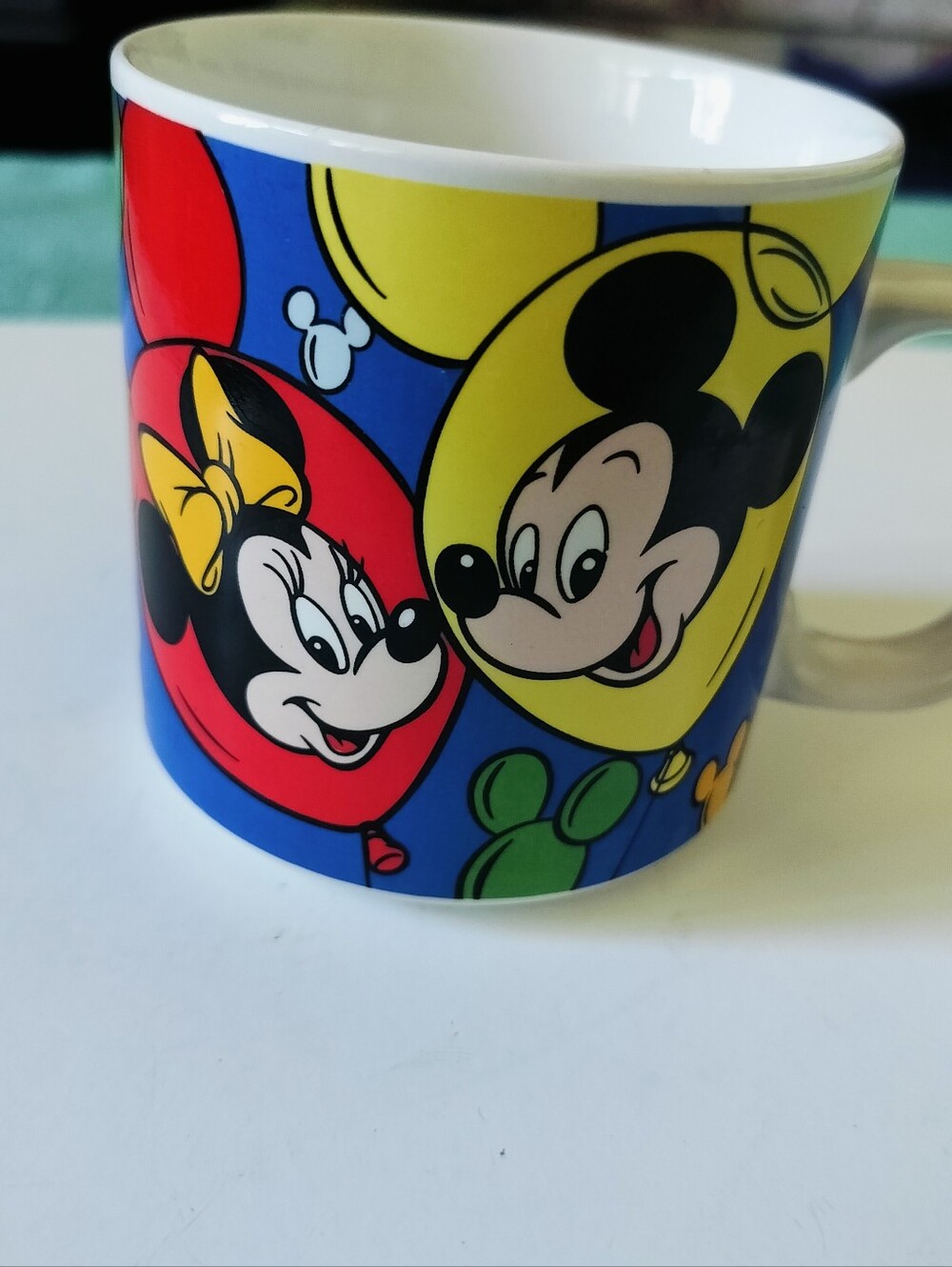 Vintage Disney Character Balloons Ceramic Coffee Mug